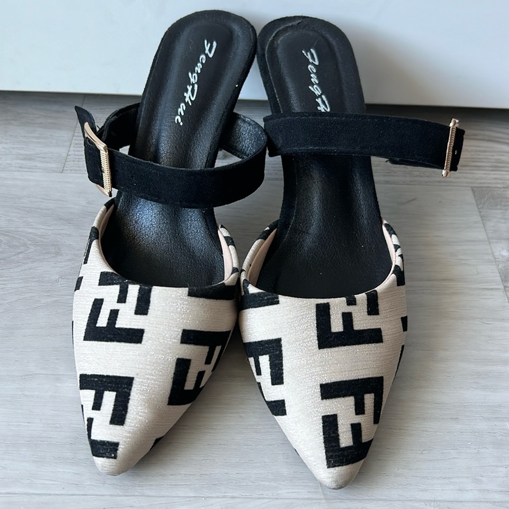 FF ankle strap heels